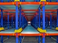 Warehouse storage, shelving, metal, pallet racking systems